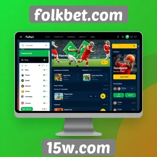 Análise da interface de usuário do folkbet.com